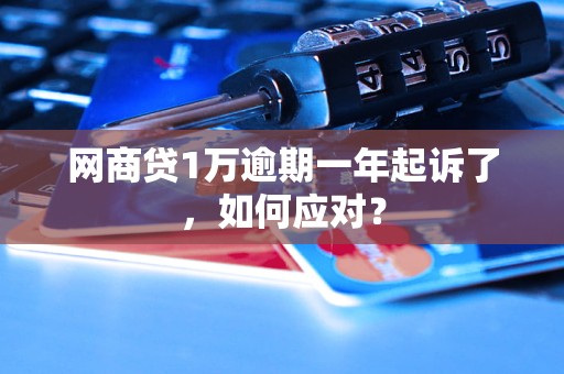 网商贷1万逾期一年起诉了，如何应对？