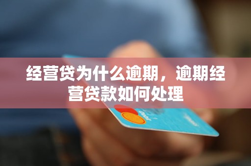 经营贷为什么逾期，逾期经营贷款如何处理