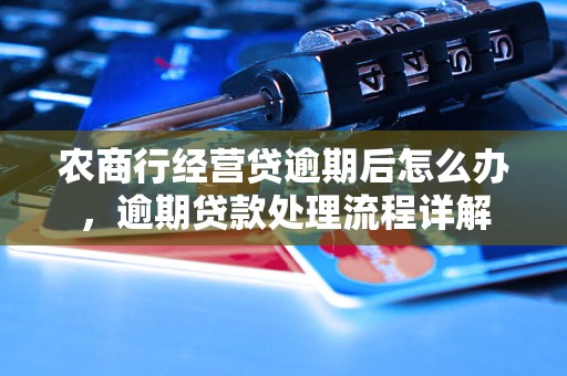 农商行经营贷逾期后怎么办，逾期贷款处理流程详解