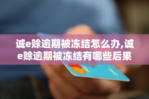 诚e赊逾期被冻结怎么办,诚e赊逾期被冻结有哪些后果