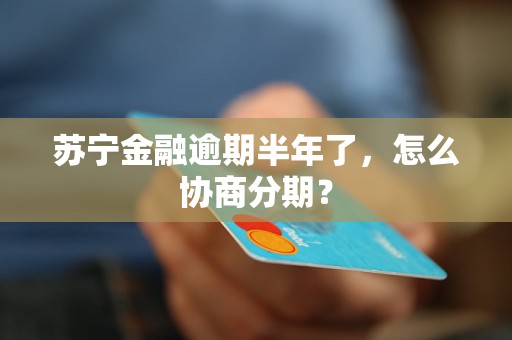 苏宁金融逾期半年了，怎么协商分期？