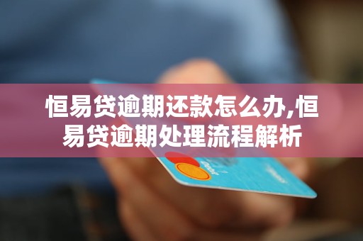 恒易贷逾期还款怎么办,恒易贷逾期处理流程解析