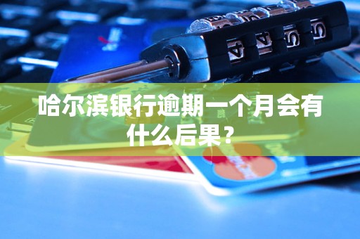 哈尔滨银行逾期一个月会有什么后果？