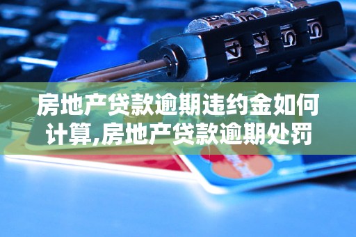 房地产贷款逾期违约金如何计算,房地产贷款逾期处罚规定