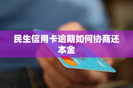 民生信用卡逾期如何协商还本金