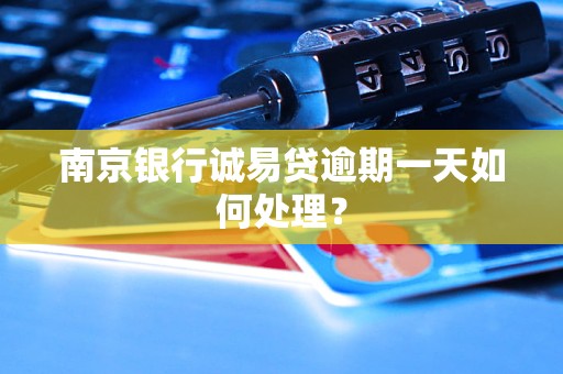 南京银行诚易贷逾期一天如何处理？
