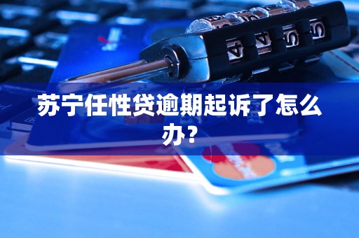 苏宁任性贷逾期起诉了怎么办？