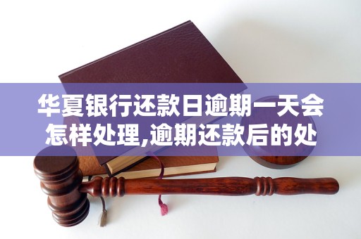 华夏银行还款日逾期一天会怎样处理,逾期还款后的处罚措施