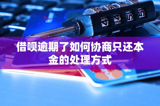 借呗逾期了如何协商只还本金的处理方式