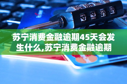 苏宁消费金融逾期45天会发生什么,苏宁消费金融逾期45天的后果