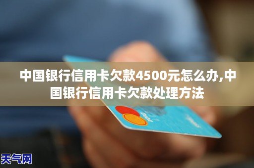 中國銀行信用卡欠款4500元怎麼辦中國銀行信用卡欠款處理