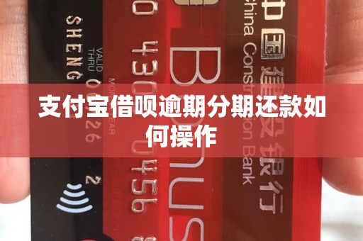 支付宝借呗逾期分期还款如何操作