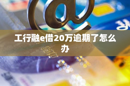 工行融e借20万逾期了怎么办