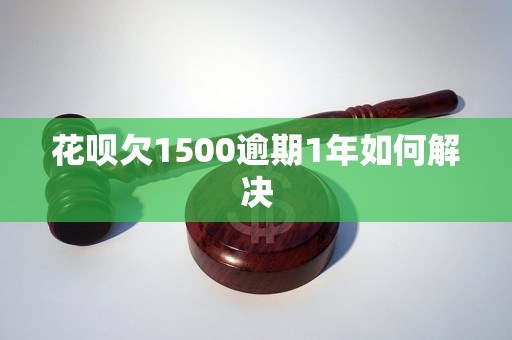 花呗欠1500逾期1年如何解决