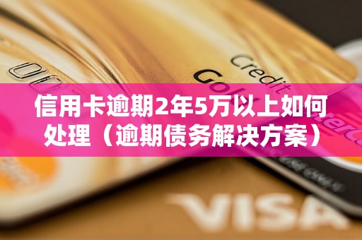 信用卡逾期2年5万以上如何处理（逾期债务解决方案）