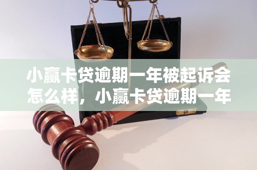 小赢卡贷逾期一年被起诉会怎么样，小赢卡贷逾期一年后果严重吗