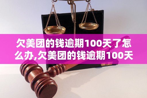 欠美团的钱逾期100天了怎么办,欠美团的钱逾期100天后果如何