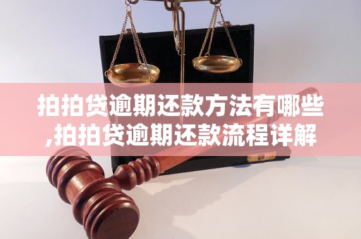 拍拍贷逾期还款方法有哪些,拍拍贷逾期还款流程详解