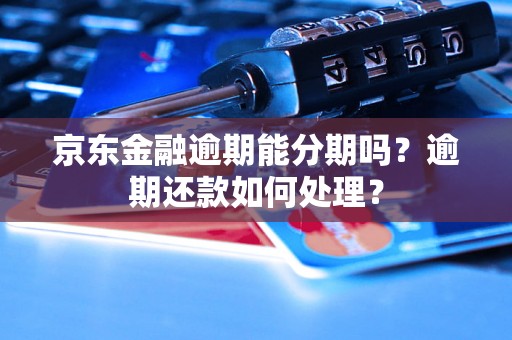 京东金融逾期能分期吗？逾期还款如何处理？