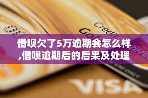 借呗欠了5万逾期会怎么样,借呗逾期后的后果及处理方法