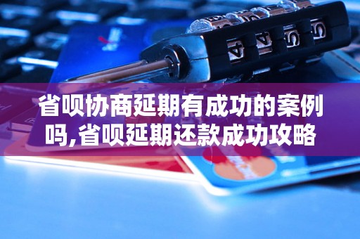 省呗协商延期有成功的案例吗,省呗延期还款成功攻略