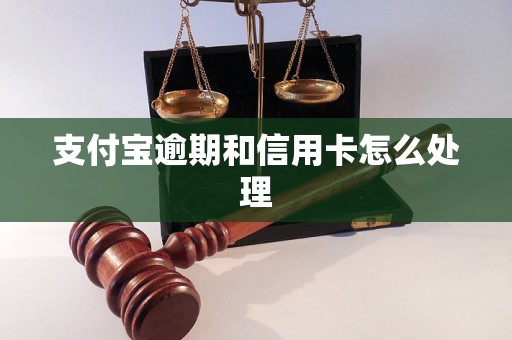 支付宝逾期和信用卡怎么处理