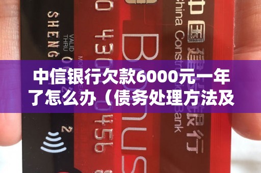 中信银行欠款6000元一年了怎么办（债务处理方法及注意事项）