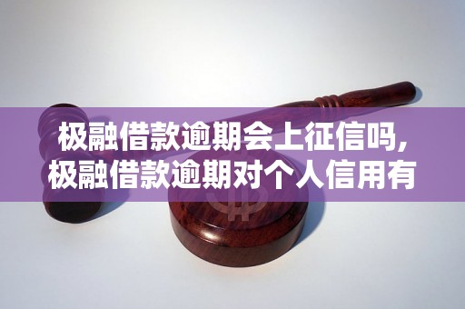 极融借款逾期会上征信吗,极融借款逾期对个人信用有什么影响