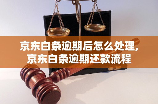 京东白条逾期后怎么处理,京东白条逾期还款流程