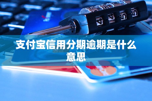 支付宝信用分期逾期是什么意思