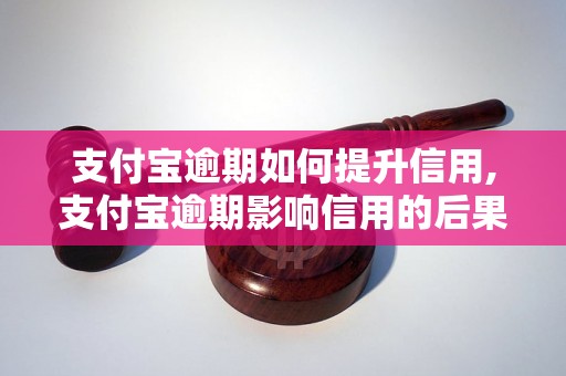 支付宝逾期如何提升信用,支付宝逾期影响信用的后果