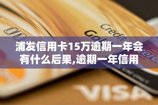 浦发信用卡15万逾期一年会有什么后果,逾期一年信用卡如何处理