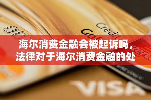 海尔消费金融会被起诉吗，法律对于海尔消费金融的处罚措施是怎样的？