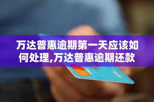 万达普惠逾期第一天应该如何处理,万达普惠逾期还款后果及解决办法