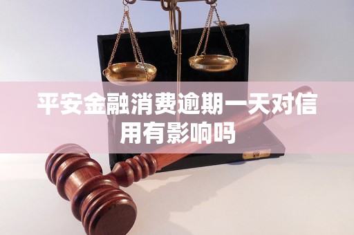 平安金融消费逾期一天对信用有影响吗