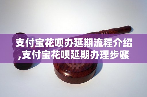 支付宝花呗办延期流程介绍,支付宝花呗延期办理步骤详解