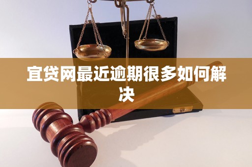 宜贷网最近逾期很多如何解决