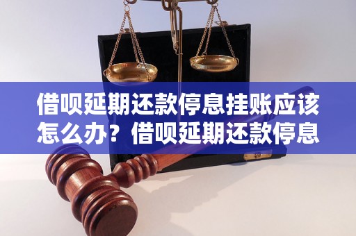 借呗延期还款停息挂账应该怎么办？借呗延期还款停息挂账的解决办法有哪些？