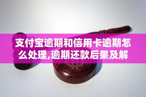 支付宝逾期和信用卡逾期怎么处理,逾期还款后果及解决方法