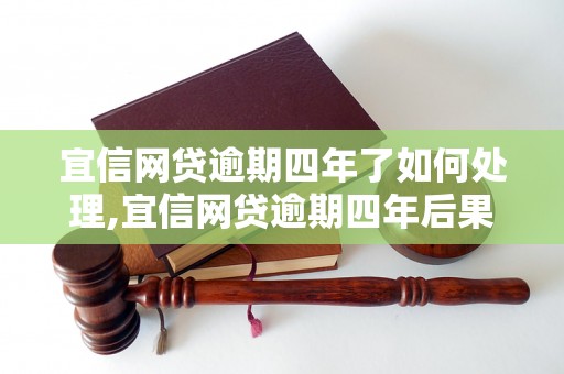 宜信网贷逾期四年了如何处理,宜信网贷逾期四年后果严重吗