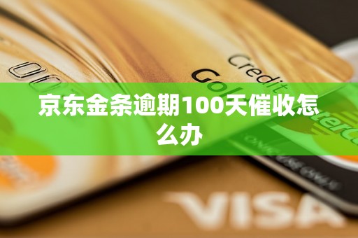 京东金条逾期100天催收怎么办