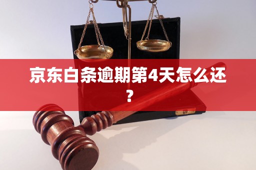 京东白条逾期第4天怎么还？