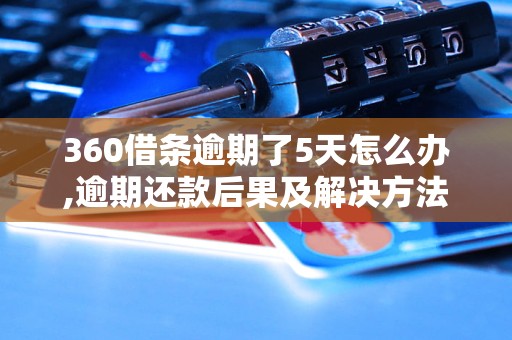 360借条逾期了5天怎么办,逾期还款后果及解决方法