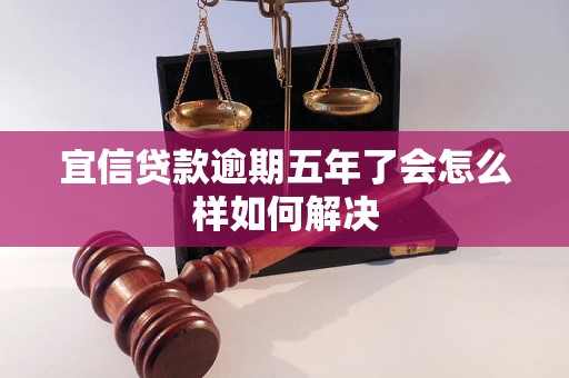 宜信贷款逾期五年了会怎么样如何解决