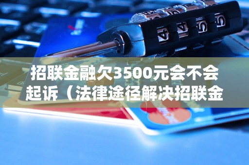 招联金融欠3500元会不会起诉（法律途径解决招联金融债务问题）