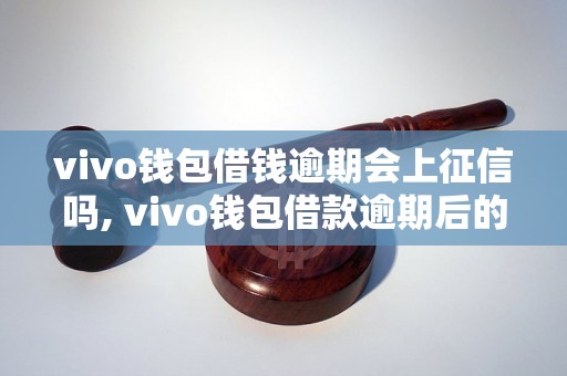 vivo钱包借钱逾期会上征信吗, vivo钱包借款逾期后的后果