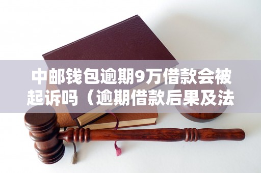 中邮钱包逾期9万借款会被起诉吗（逾期借款后果及法律处理）