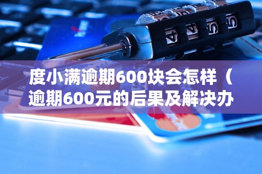 度小满逾期600块会怎样（逾期600元的后果及解决办法）