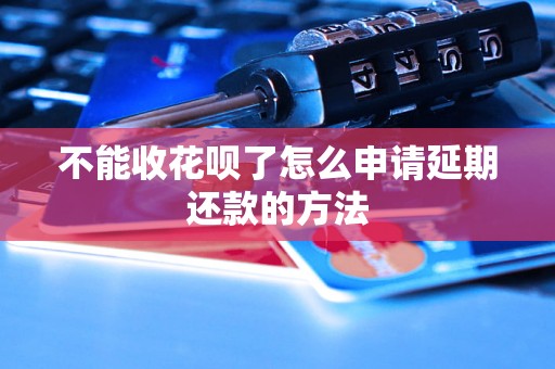 不能收花呗了怎么申请延期还款的方法