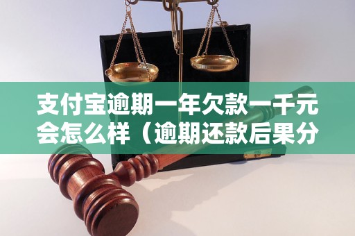 支付宝逾期一年欠款一千元会怎么样（逾期还款后果分析）